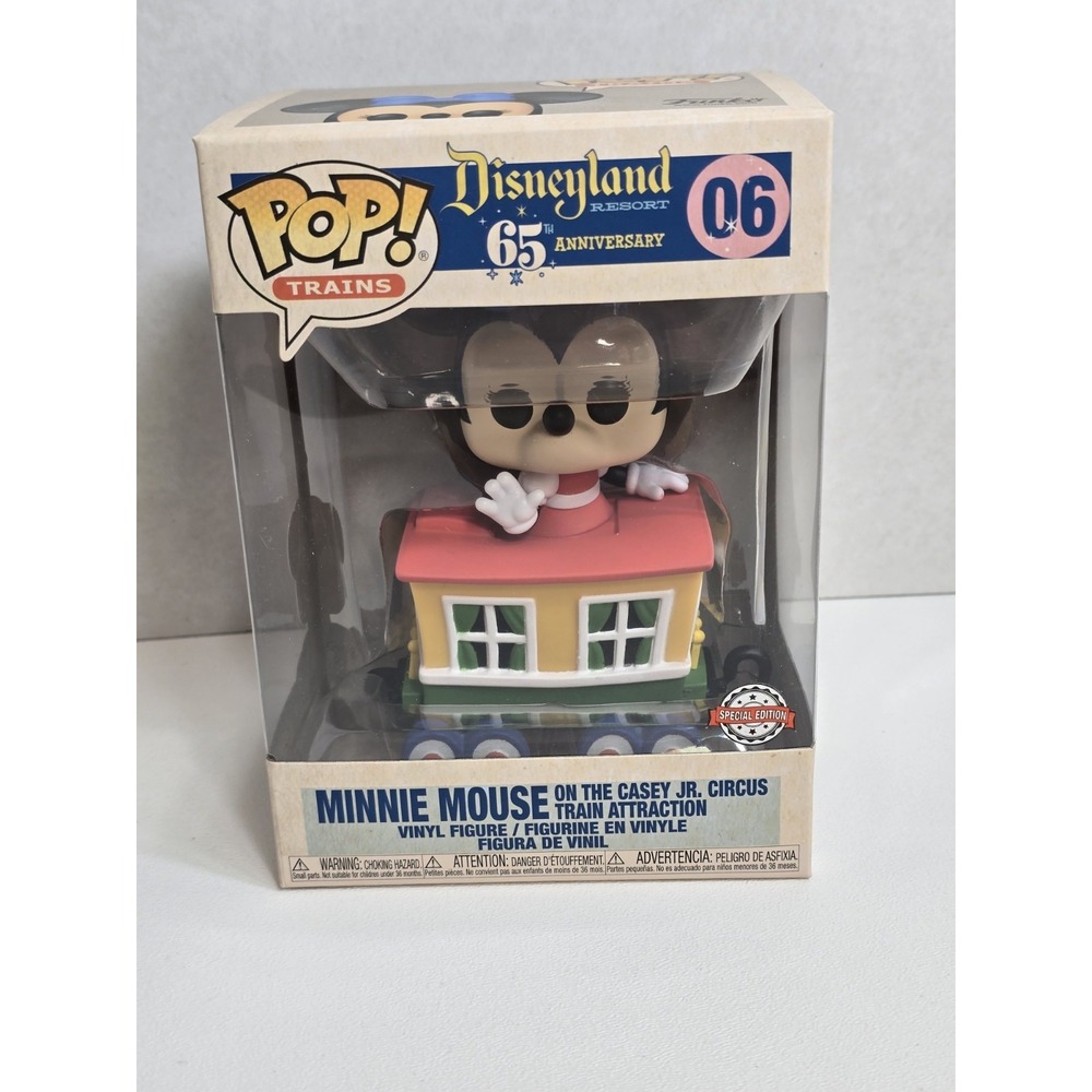 Minnie Mouse on the Casey Jr. Circus Train Special Edition Funko Pop 06